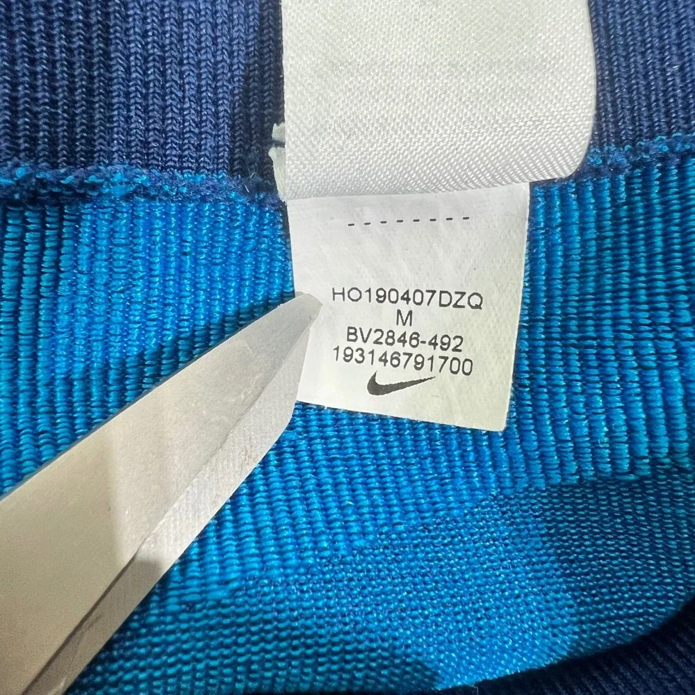Nike Junior Fenom Seamless Tights Blue Size Medium